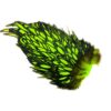 Whiting-American-Hen-Saddle-Black-Laced-Fl-Chartreuse--Varanger-Sportslager-1