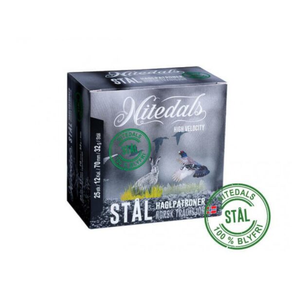 Nitedals Stål 12-70 HV US4 32g 25pk Varanger Sportslager 1