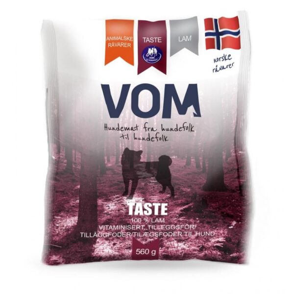 Vom og hundemat Vom Kjøttboller Taste lam pose 560 gram Varanger Sportslager 1