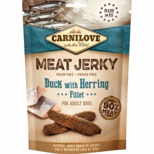 Carnilove Carnilove Meat Jerky Duck With Herring Varanger Sportslager 1