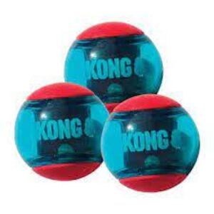 Kong Kong Squeezz Action Ball Red Md Varanger Sportslager 1