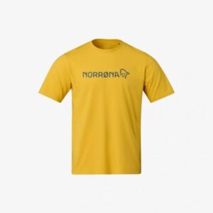 Norrøna Norrøna Cotton Viking T-Shirt M Calendula Varanger Sportslager 1