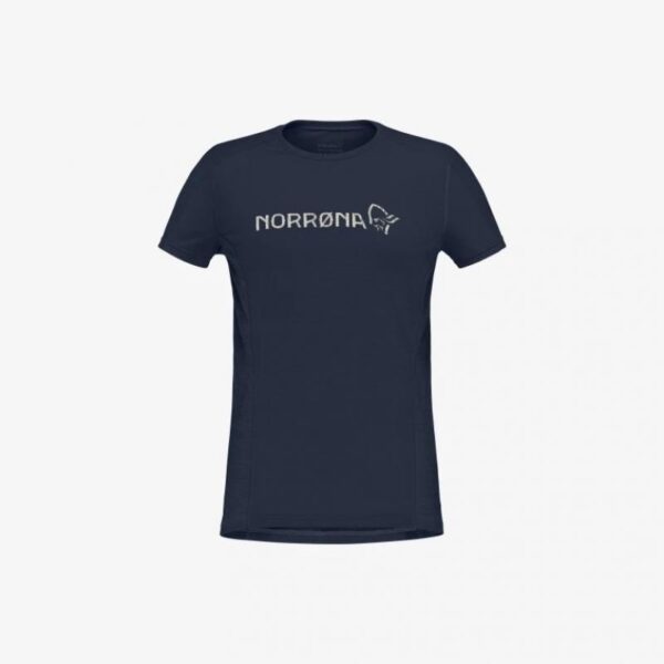 Norrøna Norrøna Falketind Equaliser Merino T-Shirt W Indigo Night Varanger Sportslager 1