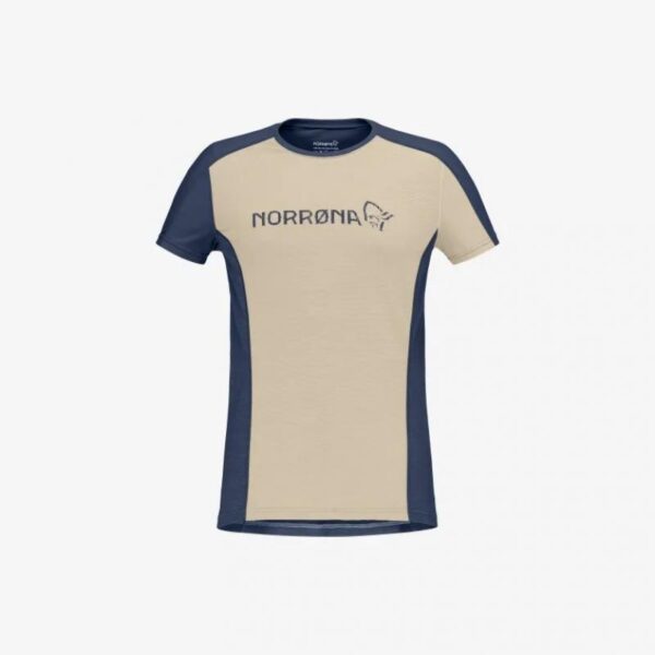 Norrøna Norrøna Falketind Equaliser Merino T-Shirt Ws Pure Cashmere Varanger Sportslager 1